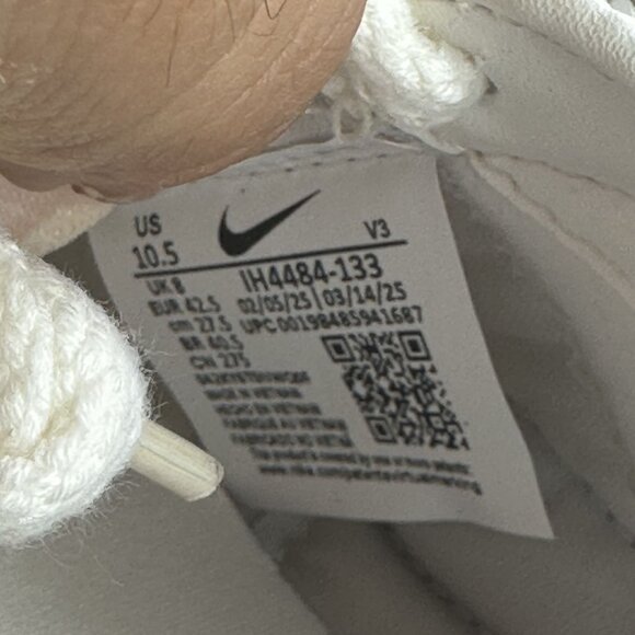 Nike LD-1000 Women size 10.5 Ivory Black Casual Shoes IH4484-133 - Picture 8 of 8